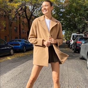 Sunday Best Aritzia Princeville Coat (Camel) S